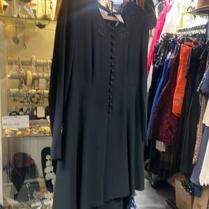 Liz Claiborne black long sleeve dress 12